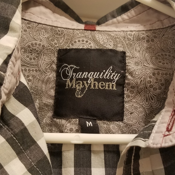 Plaid Button Down NEW - Picture 2 of 6